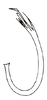 Aedeagus, lateral view on Polana (Culumana) bacula (DeLong, 1979): Male: aedeagus, lateral view. (Observation).