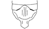 Nadiacris metallica Descamps & Amédégnato, 1972: Fig. 61. male epiproct, dorsal view. (Otu).