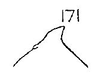 Acanalonia servillei Spinola, 1839: (171) apical portion of dorsal margin of genital style, lateral view. (Otu).