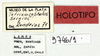 CollectionObject 1513120; 6cd0c002-f05a-4b7f-8827-9c436ac66c05: labels (holotype). (CollectionObject).