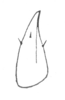 Ceuthophilus (Geotettix) nodulosus Brunner von Wattenwyl, 1888: Fig. 355. subdistal cephalic spur of caudal tibia (robustifemoral, West Point, NE). (Otu).