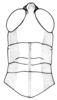 Scotussa lemniscata (Stål, 1861): Fig. 90. male, head and pronotum, dorsal view. (Otu).