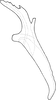 Aedeagus, lateral view on Distantasca serratipenis (Qin & Zhang, 2007): Aedeagus, lateral view. (Observation).