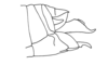 Adelotettix collaris (Bruner, 1908): Fig. 187. female abdomen tip, lateral view. (Otu).