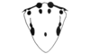 Aptoceras carbonelli Amédégnato & Descamps, 1978: Fig. 34. male epiproct. (Otu).