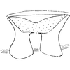 Aedeagus, lateral view on Empoasca (Empoasca) panisca Ross & Moore, 1957: Aedeagus, lateral view. (Observation).