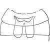 Abdomen, sternal apodemes, ventral view: !! display not done !! on Eurhadina (Eurhadina) wagneri Dworakowska, 1969: Abdomen, sternal apodemes, ventral view. (Observation).