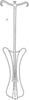 Aedeagus, ventral view on Arocephalus (Ariellus) rifipunctum Remane & Asche, 1980: (Observation).