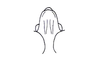 Hysterotettix nigricoxa Descamps, 1979: Fig. 35. fastigium, dorsal view. (Otu).