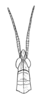 Machaeropoles rostratus rostratus Rehn, 1909: Fig. 35. male, dorsal outline of head and pronotum of type. (Otu).