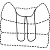 Abdomen, sternal apodemes, ventral view on Asymmetrasca reflexilis Liu & Zhang, 2014: Abdomen, sternal apodemes, ventral view. (Observation).