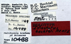 CollectionObject 1527091; 2218c354-e7d4-4807-b47d-ffe5603497f5: labels (holotype). (CollectionObject).