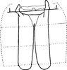 Abdomen, sternal apodemes, ventral view: !! display not done !! on Alebroides flavifrons Matsumura, 1931: Abdomen, sternal apodemes, ventral view. (Observation).