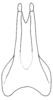 Eubliastes chlorodictyon Montealegre-Z. & Morris, 1999: Fig. 3 G (as Eubliastes ferrugineus). male subgenital plate. (Otu).