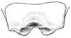 Fig. 6. male tenth tergite, dorsal view. Depicts Idiostatus variegatus Caudell, 1907, an Otu.