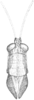 Leptomerinthoprora brevipennis Rehn, 1905: Pg. 438, Fig. 33 after type. female, head pronotum and tegmen, dorsal view. (Otu).