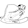 Pygofer, lateral view: Pygofer, lateral view. (Observation).