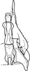 Subgenital plate: !! display not done !! on Isaca bipars Walker, 1857: Subgenital plate. (Observation).