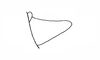 Kyphiacris andeana Carbonell & Descamps, 1978: Fig. 27. female cercus, lateral view. (Otu).