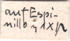label (allotype). Depicts CollectionObject 1530786; 9fee60a6-4c7a-40f5-b685-80c42fd33e62, a CollectionObject.