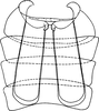 Abdomen, sternal apodemes, ventral view: !! display not done !! on Fagocyba carri (Edwards, 1914): Abdomen, sternal apodemes, ventral view. (Observation).