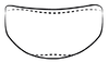 Other on Coarctana asymmetrica Domahovski & Cavichioli, 2023: Male holotype [DZUP]: valve, ventral view. (Observation).