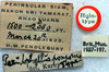 CollectionObject 1516958; 52140f45-459d-4465-9738-aabf3888f5c7: labels (holotype of Pseudophyllus pomposus). (CollectionObject).
