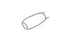 Jumandiacris perlata Amédégnato & Poulain, 1998: Fig. 3. Apex of maxillary palp. (Otu).