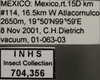 Other: !! display not done !! on Dalbulus elimatus (Ball, 1900): Labels. (Observation).