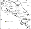 Erioloides acutidentis Naskrecki & Cohn, 2000: map. (Otu).