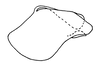 Pygofer, lateral view: Male: pygofer, lateral view. (Observation).