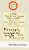 CollectionObject 1518510; bbb528b1-c969-4a8c-a2a2-1a514c2bf17e: labels (holotype). (CollectionObject).