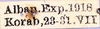 CollectionObject 1502235; 4a06850b-6de6-4898-89fd-e0cc0ddd6eb6: label (paratype of Poecilimon albanicus). (CollectionObject).