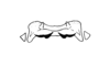 Syntomacris vittipennis Walker, 1870: Fig. 9. epiphallus, dorsal view. (Otu).