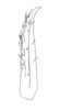 Ceuthophilus (Ceuthophilus) divergens Scudder, 1862: Fig. 320. subdistal cephalic spurs of caudal tibia. (Otu).
