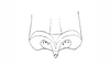 Boliviacris aberrans (Ronderos, 1979): Fig. 24. female subgenital plate, dorsal view. (Otu).