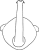 Aedeagus, ventral view on Exitianus natalensis Ross, 1968: Aedeagus, ventral view. (Observation).