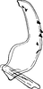 Aedeagus, lateral view on Elachodelphax (Elachodelphax) metcalfi (Kusnezov, 1929): Aedeagus, lateral view. (Observation).