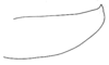 Eubliastes chlorodictyon Montealegre-Z. & Morris, 1999: Fig. 3 F (as Eubliastes ferrugineus). male cercus. (Otu).