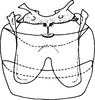 Abdomen, sternal apodemes, ventral view: !! display not done !! on Hebata (Signatasca) solani (Curtis, 1846): Abdomen, sternal apodemes, ventral view (E. pteridis). (Observation).