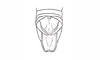 Dichroplus mantiqueirae Ronderos, Carbonell & Mesa, 1968: Fig. 101. male abdomen tip, dorsal view. (Otu).