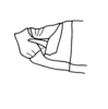 Truxalis viridifasciata (Krauss, 1902): Fig. 38. male abdomen tip, lateral view. (Otu).