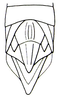 Paraphysemacris spinosus Dirsh, 1963: Fig. 38, 5. end of male abdomen, dorsal view. (Otu).