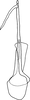 Aedeagus, ventral view on Anufrievia liubana Yang & Zhang, 2018: Aedeagus, ventral view. (Observation).