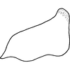 Subgenital plate, ventral view on Athysanella (Amphipyga) resusca Blocker & Wesley, 1985: ventral view. (Observation).