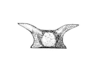 Mezentia gibbera Stål, 1878: Fig. 5. cephalic portion of prosternum and prosternal process, ventral aspect. (Otu).