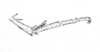 Ceuthophilus (Ceuthophilus) conicaudus Hubbell, 1936: Fig. 223 (paratype from Melander, TX). end of caudal tibia and tarsus. (Otu).