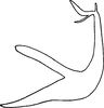 Aedeagus, lateral view on Edwardsiana corylicola Vilbaste, 1968: Aedeagus, lateral view. (Observation).