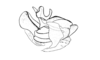Punacris peruviana (Saussure, 1888): Fig. 130. phallic complex, ateral view. (Otu).