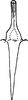 Aedeagus, ventral view: Aedeagus, ventral view. (Observation).
